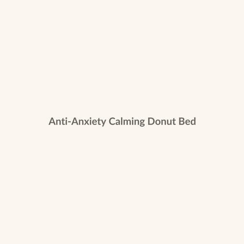 Anti-Anxiety Calming Donut Bed