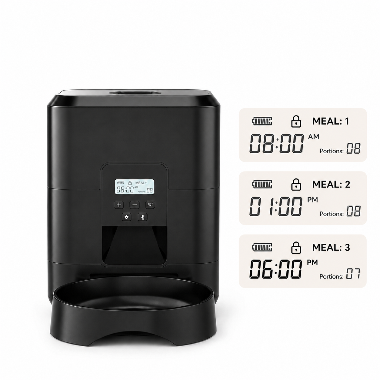2L USB Automatic Pet Food Feeder