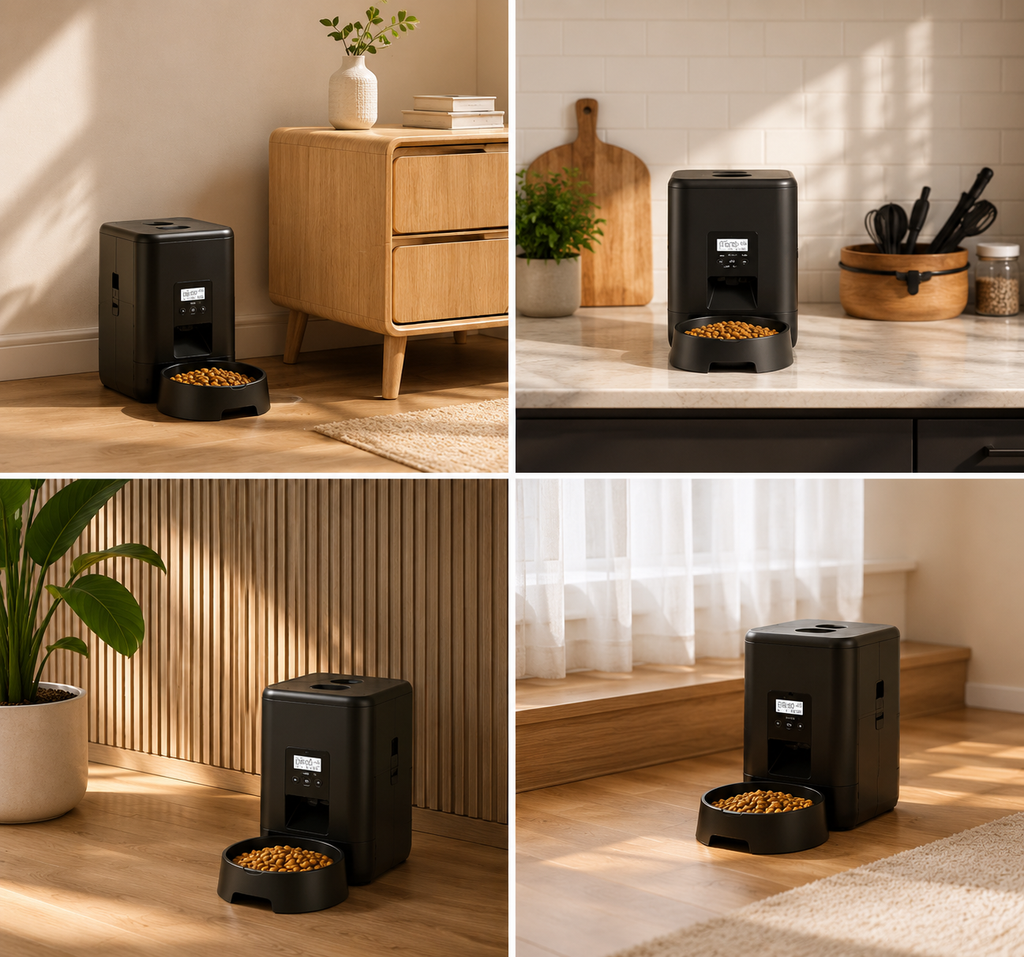 2L USB Automatic Pet Food Feeder