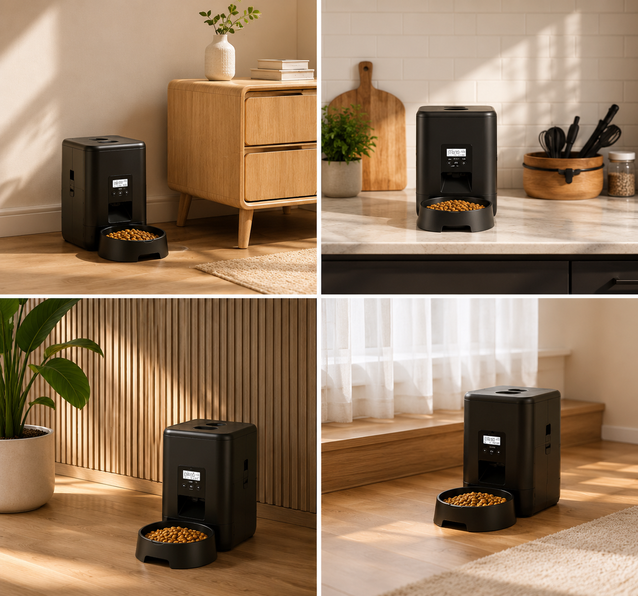 2L USB Automatic Pet Food Feeder