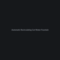 Automatic Recirculating Cat Water Fountain