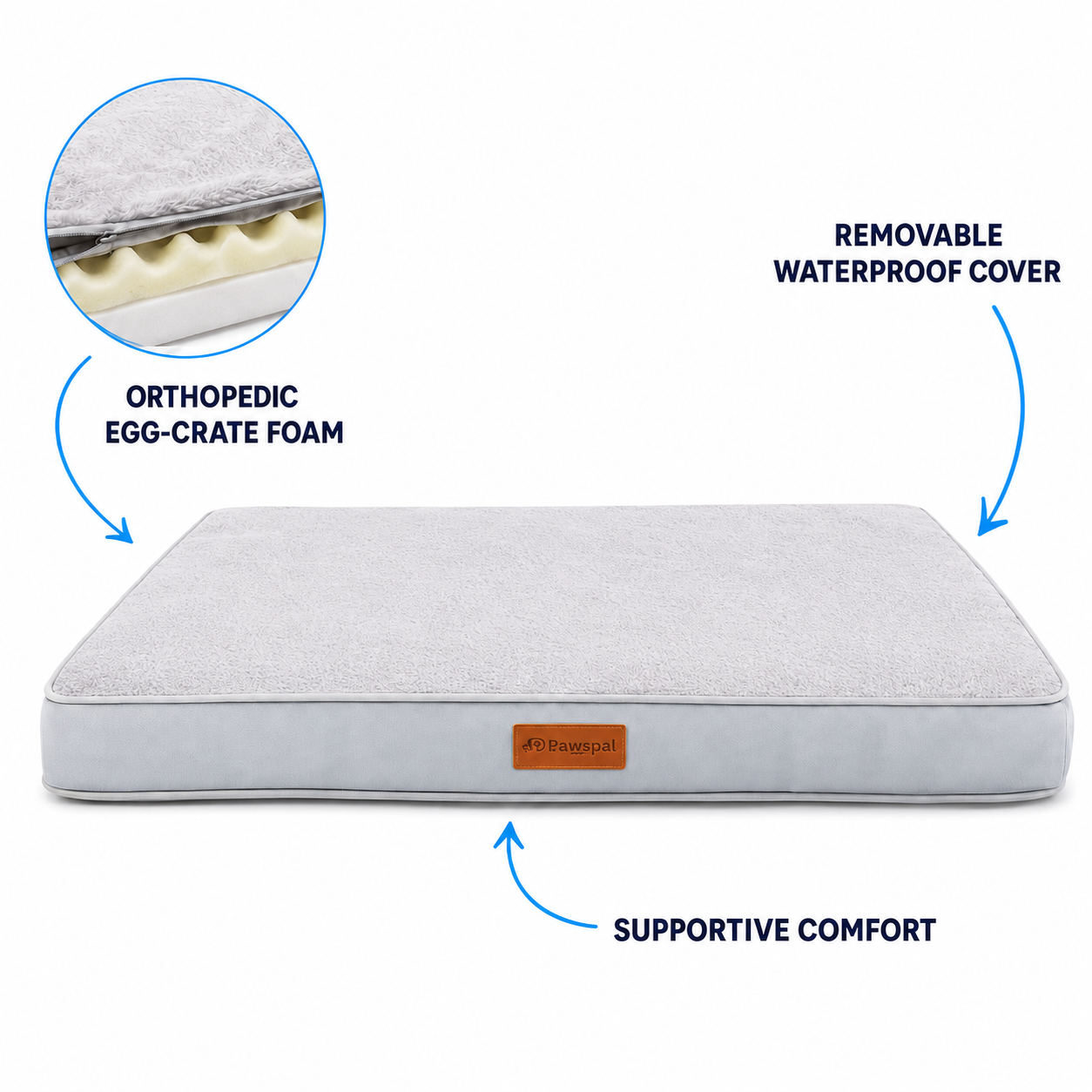 Orthopedic Memory Foam Pet Bed